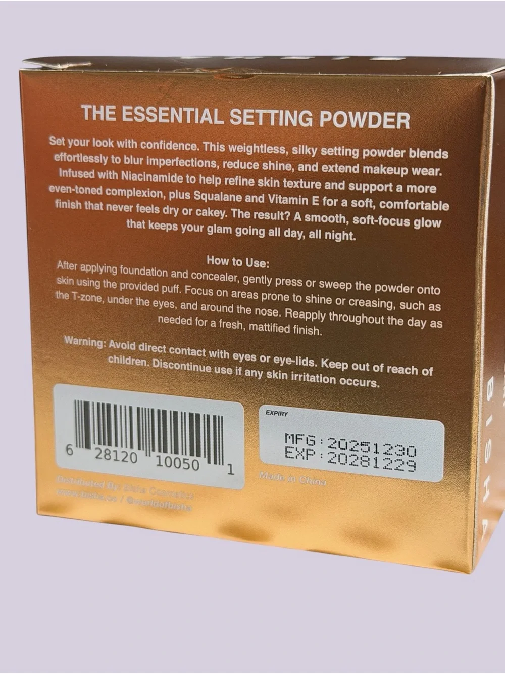 BISHA The Essential Setting Powder - Tokyo Translucent NIB